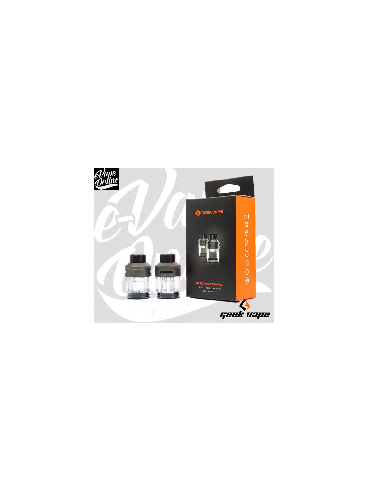 Cartouche - ETENO E100 4.5ml - Geekvape