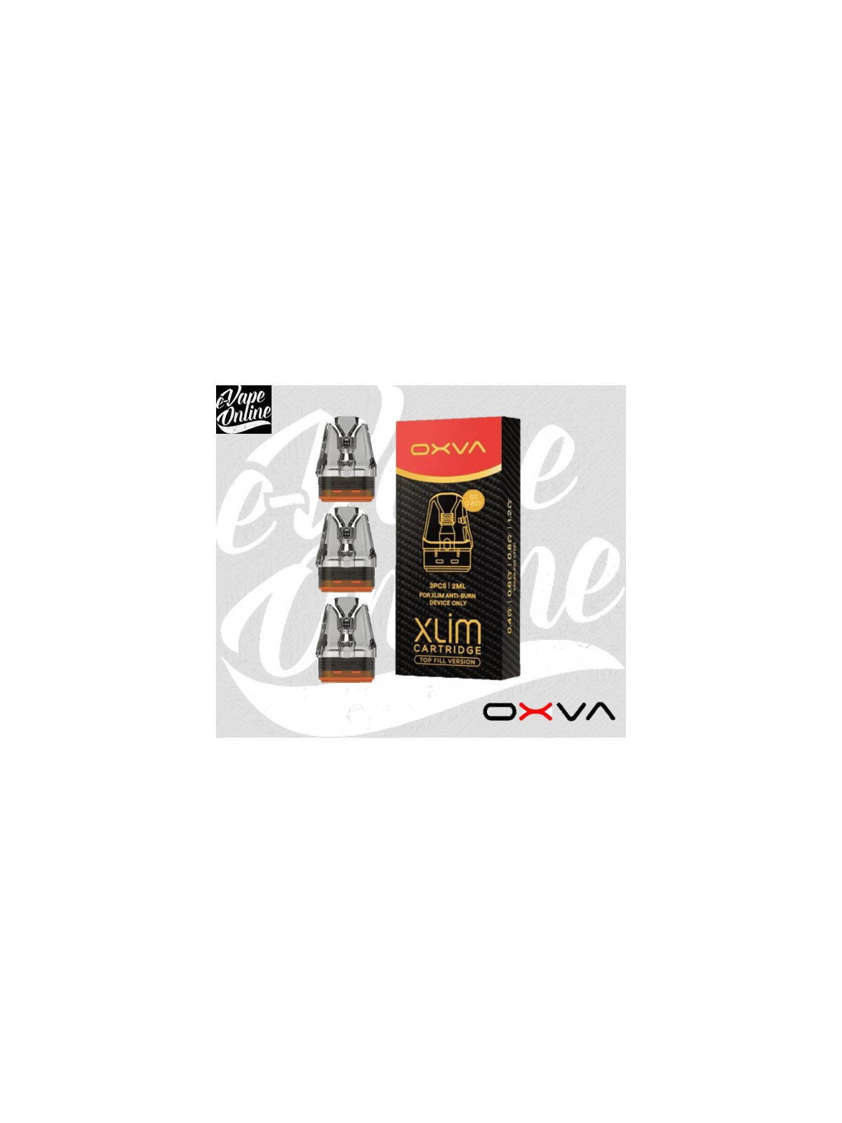 Cartouche - XLIM TOP FILL SS 2ml - OXVA - e-vapeonline.com