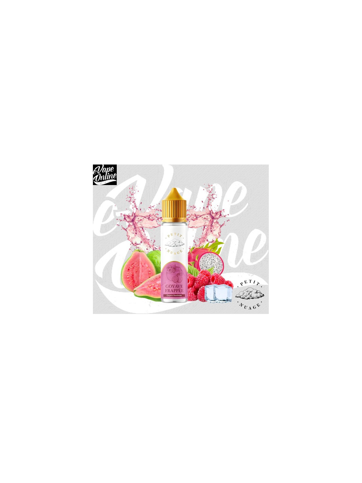 E-Liquide - GOYAVE FRAPPEE 60ml - Petit Nuage - e-vapeonline.com
