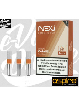 Cartouche - NEXI Classic Caramel - Aspire - e-vapeonline.com